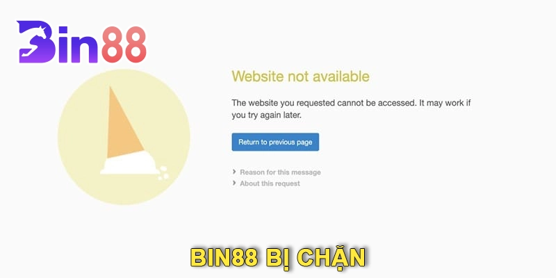 Bin88 Bị Chặn- Nguyên Nhân và Cách Khắc Phục Hiệu Quả