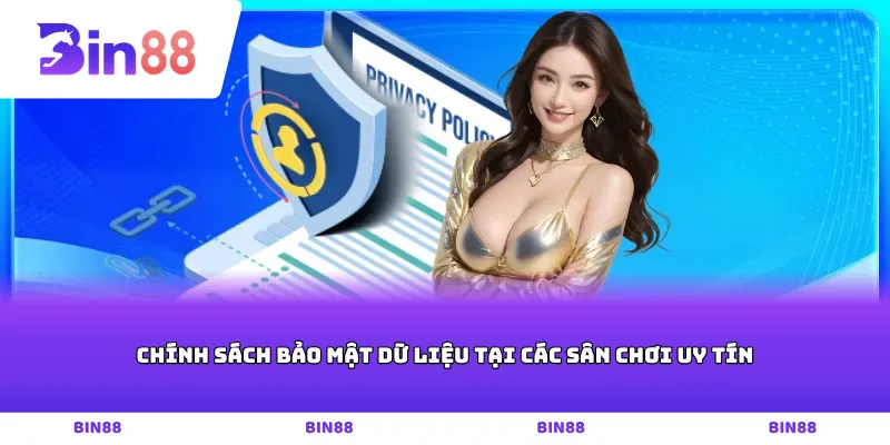 Chính sách bảo mật dữ liệu tại các sân chơi uy tín